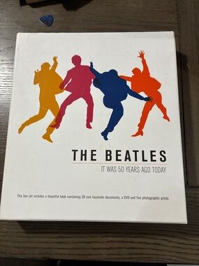 The Beatles “It Was 50 Years Ago Today” Box Set Book + DVD + Prints